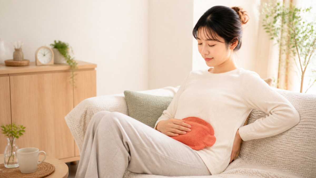 生理中の腰痛はなぜ起こる？無理なくできる対処法を研究から解説